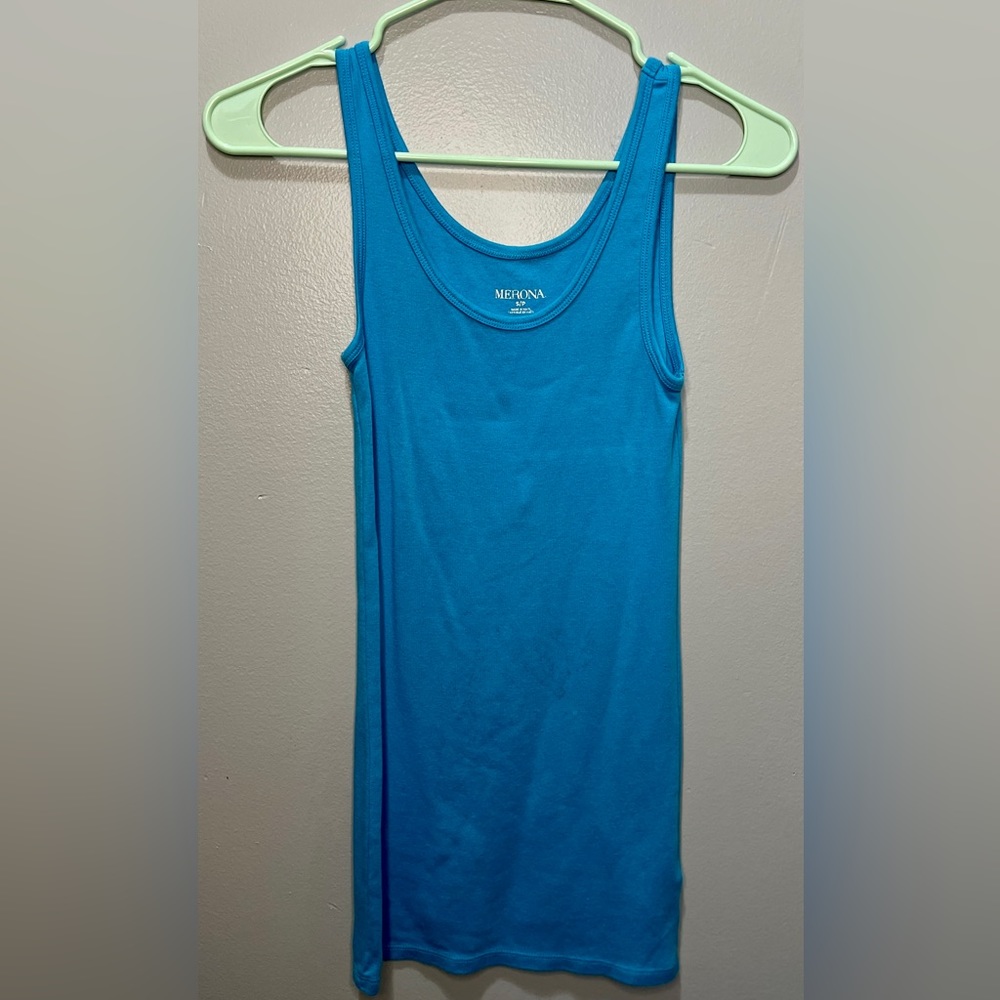 Merona Blue Tank Top